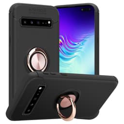 Samsung Galaxy S10 5G Suojakuori Suojakotelo (Musta)