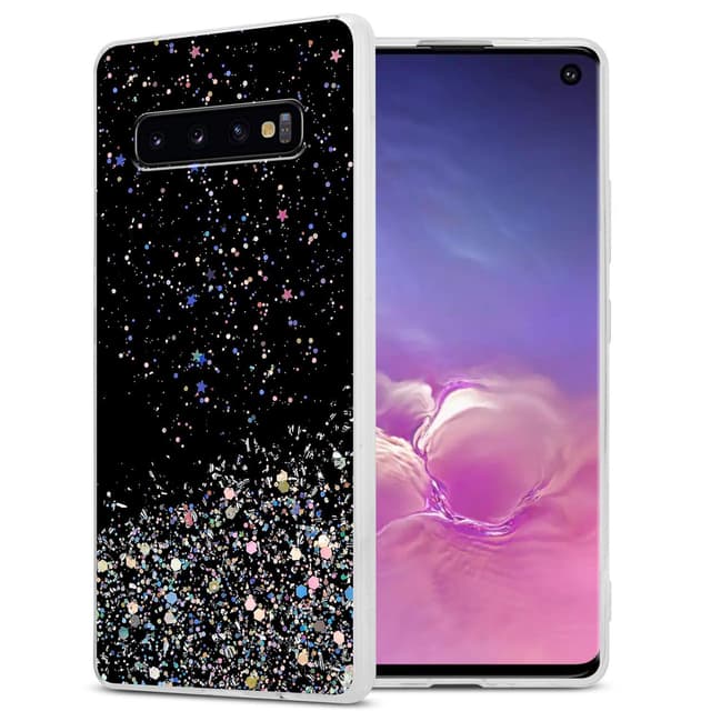 Samsung Galaxy S10 4G Suojakuori Kotelo (Musta)