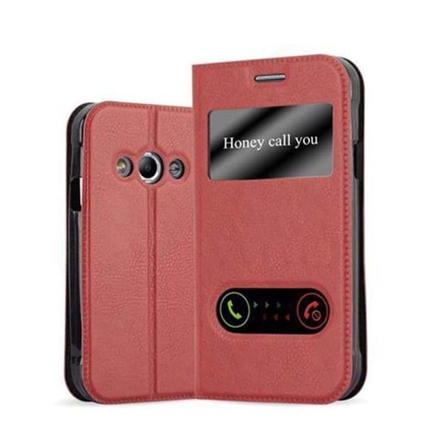 Samsung Galaxy XCover 3 lommebokdeksel cover (rød)