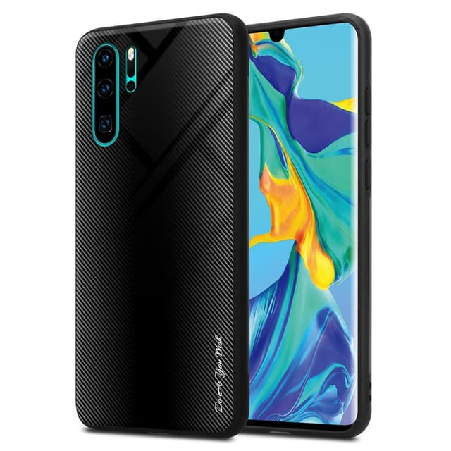 Huawei P30 PRO Skal Fodral Case (Svart)