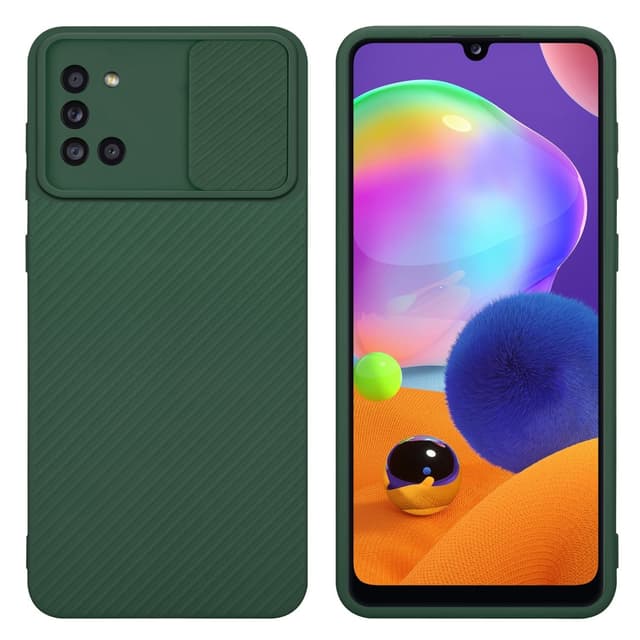 Skal Samsung Galaxy A31 Fodral Case (Grön)