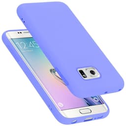 Samsung Galaxy S6 EDGE Cover Etui Case (Lilla)