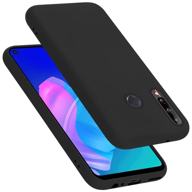 Huawei P40 LITE E Skal Fodral Case (Svart)
