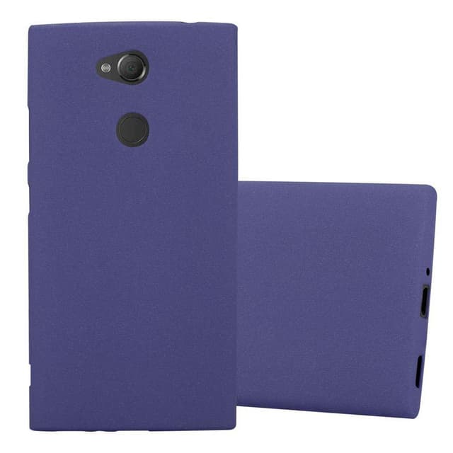 Skal Sony Xperia XA2 Fodral Case (Blå)