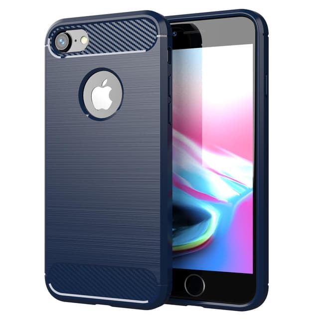 iPhone 7 / 7S / 8 Cover TPU Etui (Blå)