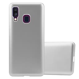 Skal Samsung Galaxy A40 Fodral Case (Silver)