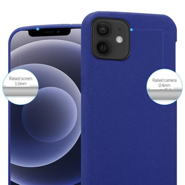 Skal iPhone 12 MINI Fodral Case (Blå)