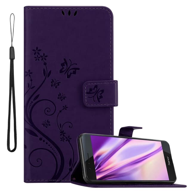 Honor 8 / 8 PREMIUM Pungetui Cover Case (Lilla)