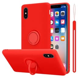 Skal iPhone X / XS Fodral Case (Röd)