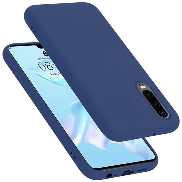 Huawei P30 Skal Fodral Case (Blå)