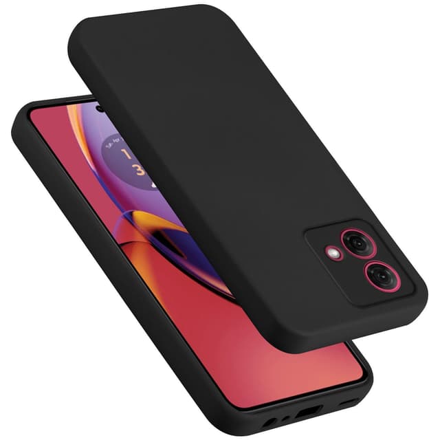 Motorola Moto G84 Suojakuori Kotelo Case (Musta)