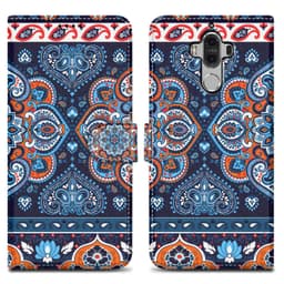Huawei MATE 9 Plånboksfodral Skal (Blå)