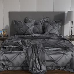 Påslakan 135x200 cm Örngott 80x80 cm Sängkläder (grå)