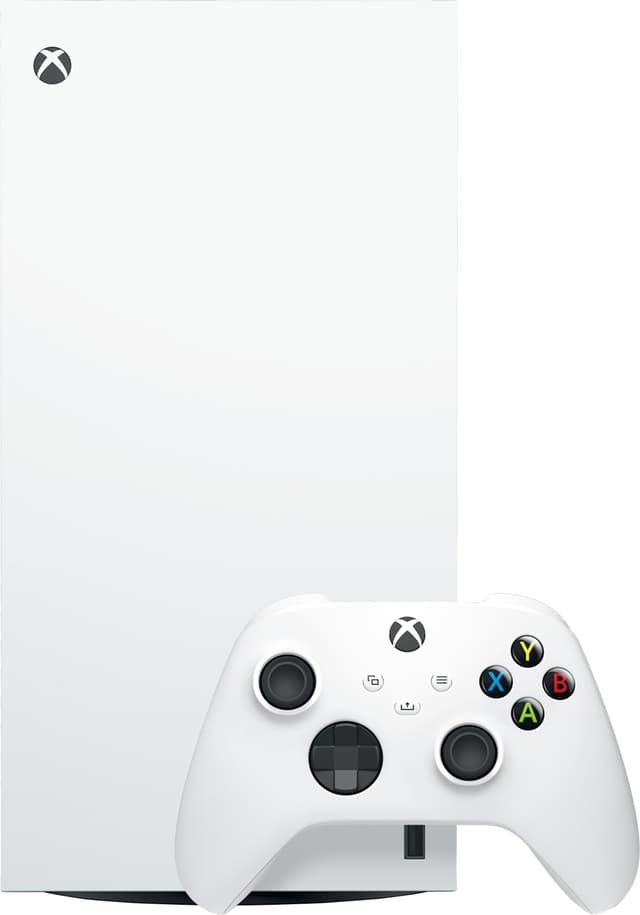 Xbox Series X Digital Edition spillkonsoll (hvit)