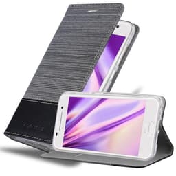 HTC ONE A9 Suojakuori Lompakkokotelo (harmaa)