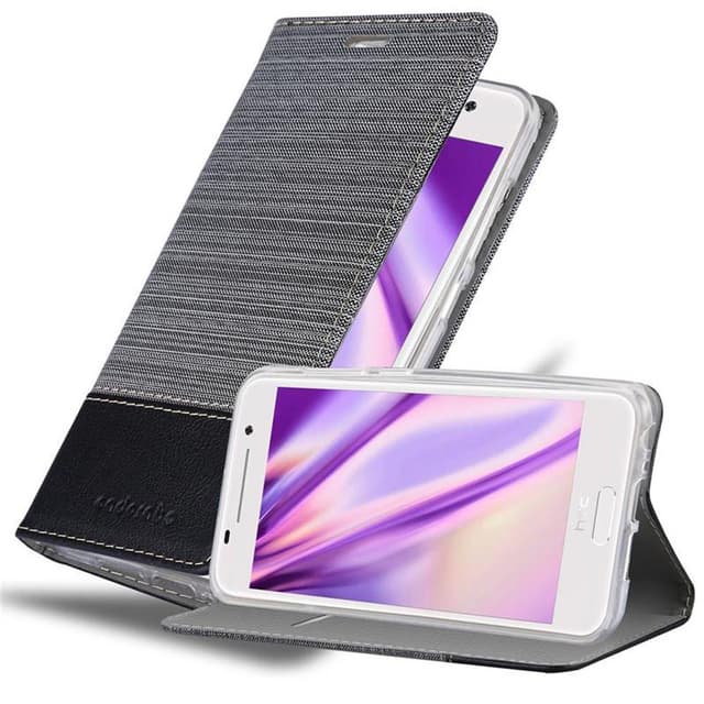 HTC ONE A9 Suojakuori Lompakkokotelo (harmaa)