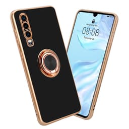Huawei P30 Skal Fodral Case (Svart)