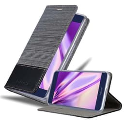 Honor V9 PLAY Plånboksfodral Skal (Grå)