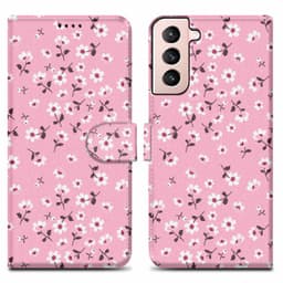 Samsung Galaxy S22 PLUS Pungetui Cover Case (Lyserød)