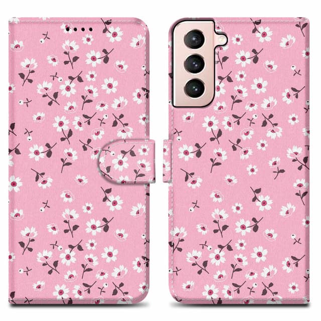 Samsung Galaxy S22 PLUS Pungetui Cover Case (Lyserød)