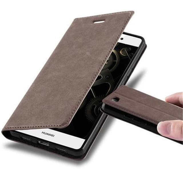Huawei P8 LITE 2015 Skal Fodral Case (Brun)