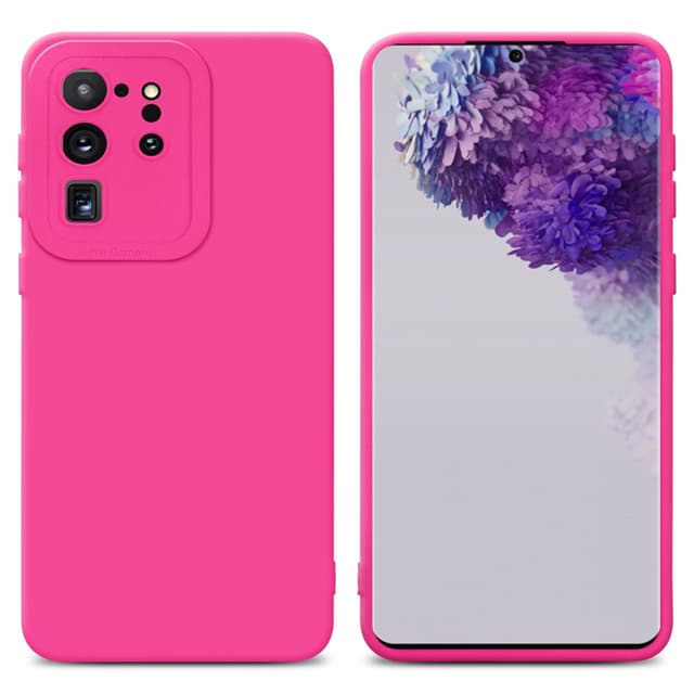 Samsung Galaxy S20 ULTRA Cover Etui Case (Lyserød)