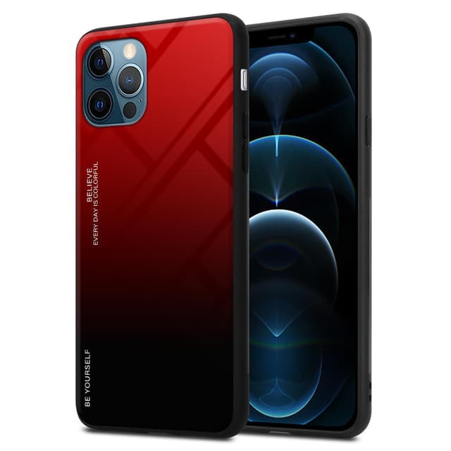 iPhone 13 PRO MAX Suojakotelo Suojakuori (Musta)