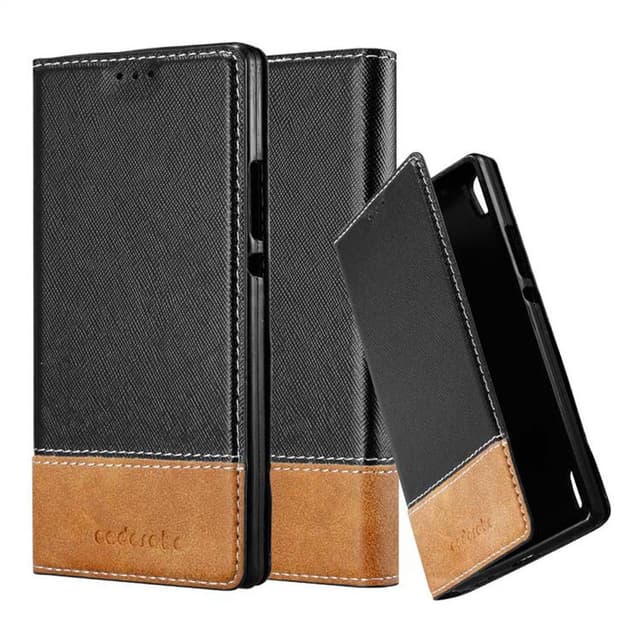 Huawei ASCEND P7 Skal Fodral Case (Svart)
