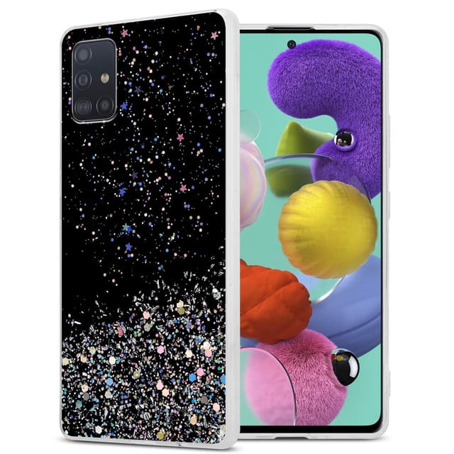 Samsung Galaxy A51 4G / M40s Skal Fodral Case (Svart)