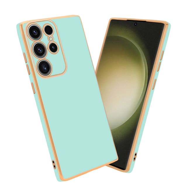 Samsung Galaxy S23 ULTRA Skal Fodral Case (Grön)