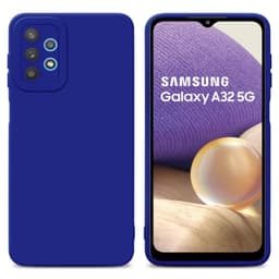 Samsung Galaxy A32 5G Suojakuori Suojakotelo (Sininen)