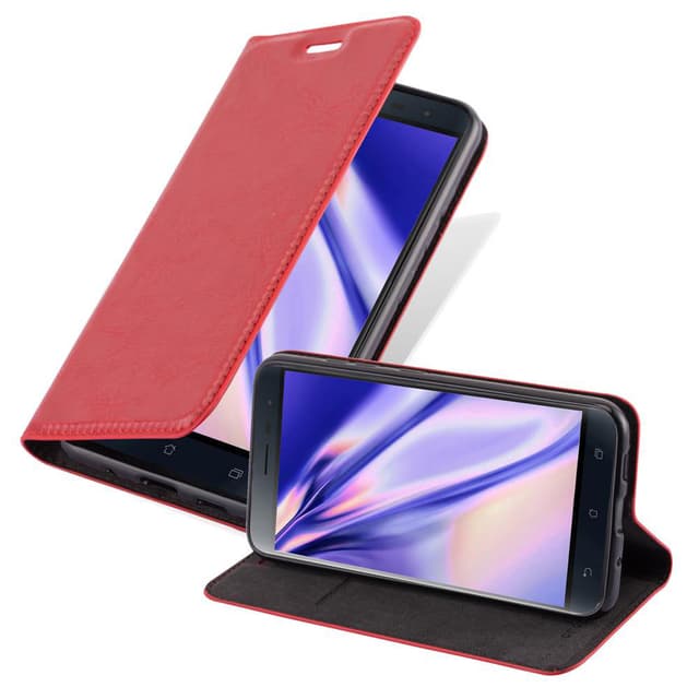 Asus ZenFone 3 (5.5 tommer) Cover Etui Case (Rød)