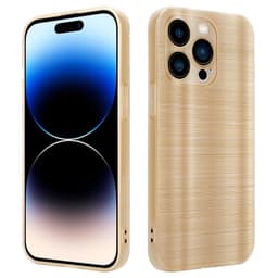 Cover iPhone 14 PRO MAX Etui Case (Guld)