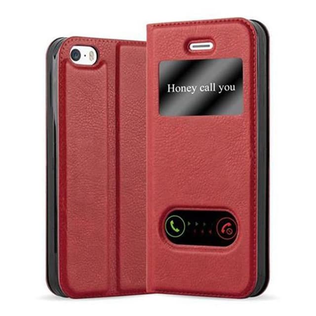 Pungetui iPhone 5 / 5S / SE 2016 Cover Case (Rød)