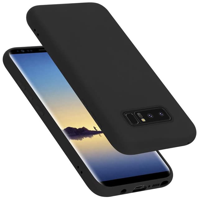 Samsung Galaxy NOTE 8 Skal Fodral Case (Svart)