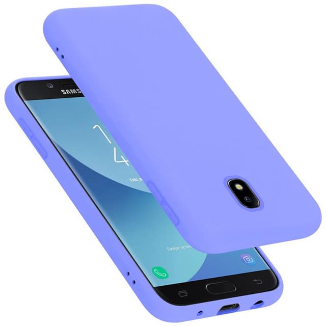 Samsung Galaxy J7 2017 silikondeksel case (lilla)