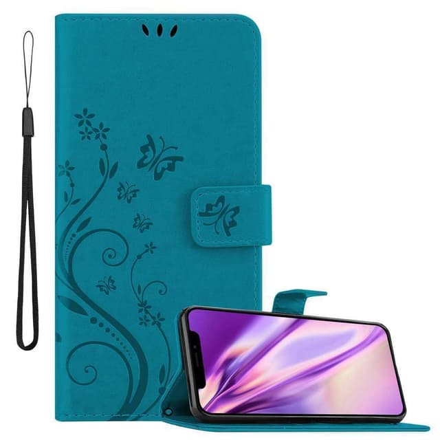 iPhone 11 Plånboksfodral Skal (Blå)