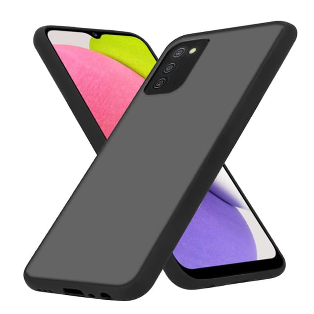Samsung Galaxy A03s Skal Fodral Case (Svart)