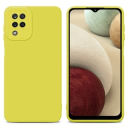 Samsung Galaxy A12 / M12 Deksel case (gul)