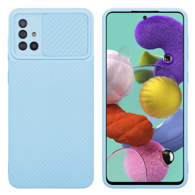 Skal Samsung Galaxy A51 4G / M40s Fodral Case (Blå)