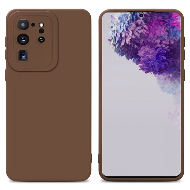 Samsung Galaxy S20 ULTRA Cover Etui Case (Brun)