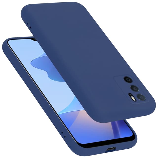 Oppo A16s / A54s Cover Etui Case (Blå)
