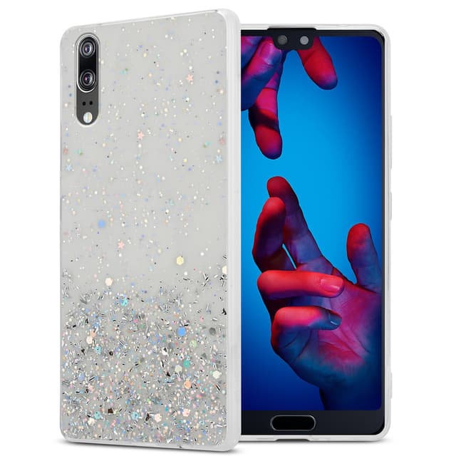 Huawei P20 Cover Etui Case (Gennemsigtig)