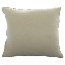 Kuddfodral 40x40 cm dekorativt i sammet (beige)