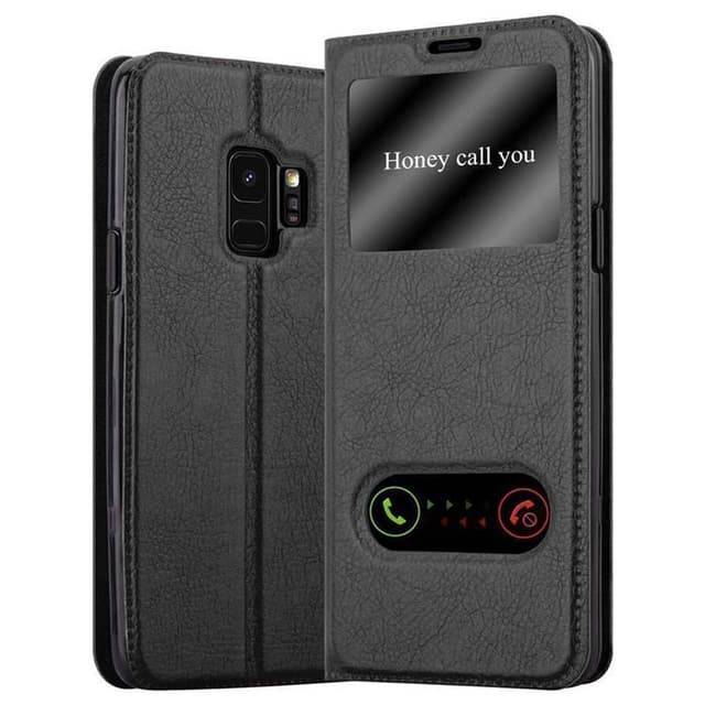 Lompakkokotelo Samsung Galaxy S9 Case (Musta)