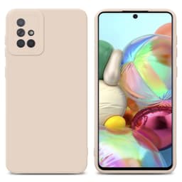 Samsung Galaxy A71 4G Cover Etui Case (Lyserød)