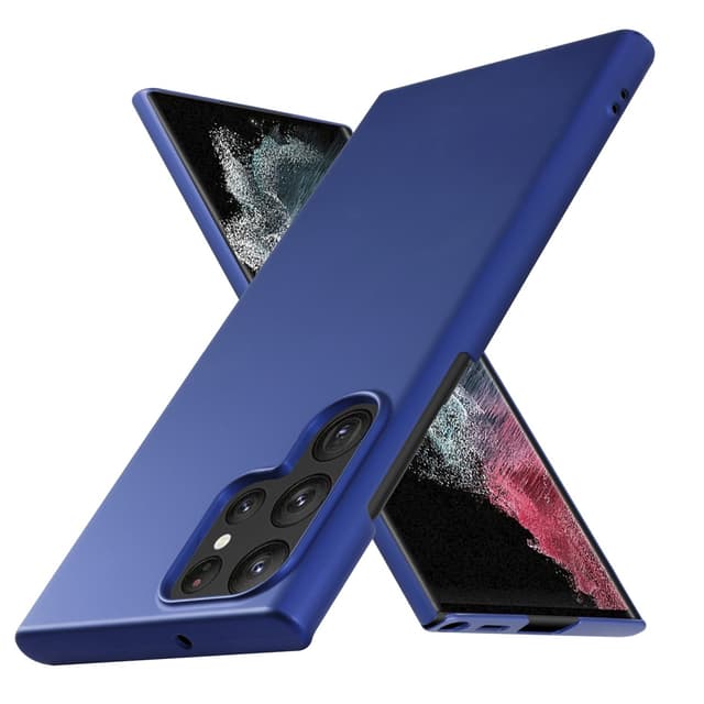Samsung Galaxy S22 ULTRA Skal Fodral Case (Blå)
