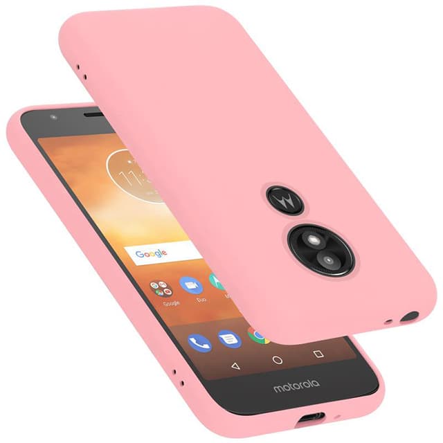 Motorola MOTO E5 PLAY GO Cover Etui Case (Lyserød)