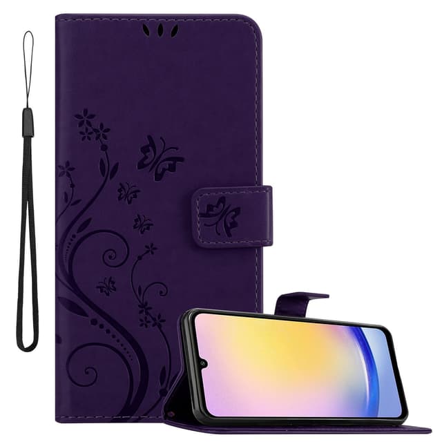 Samsung Galaxy A25 Pungetui Cover Case (Lilla)