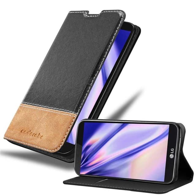 LG K10 2016 Skal Fodral Case (Svart)